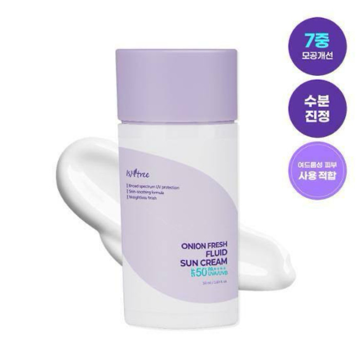 Isntree Onion Fresh Fluid Sun Cream 