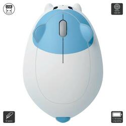 Akko Blue and White Cat Mouse