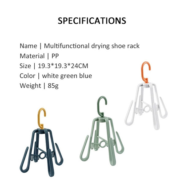 Multi-Purpose Plastic Hanger 2PCS