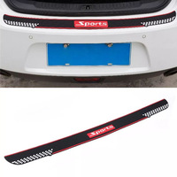 Black Auto Threshold Protection Anti Kick Strips 90CM 