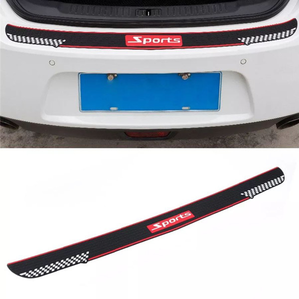 Black Auto Threshold Protection Anti Kick Strips 90CM 