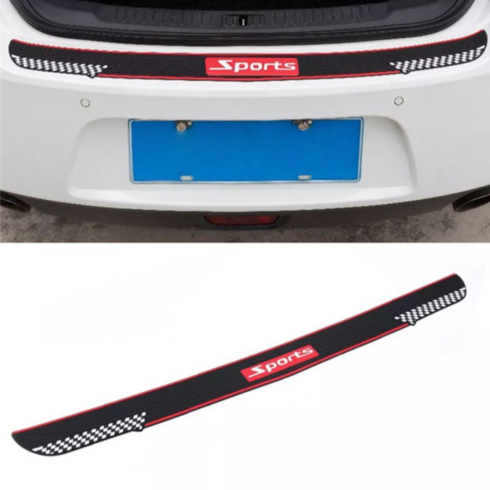 Black Auto Threshold Protection Anti Kick Strips 90CM 