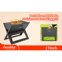 decakila DecaLife Portable Charcoal Grill KMCC014B