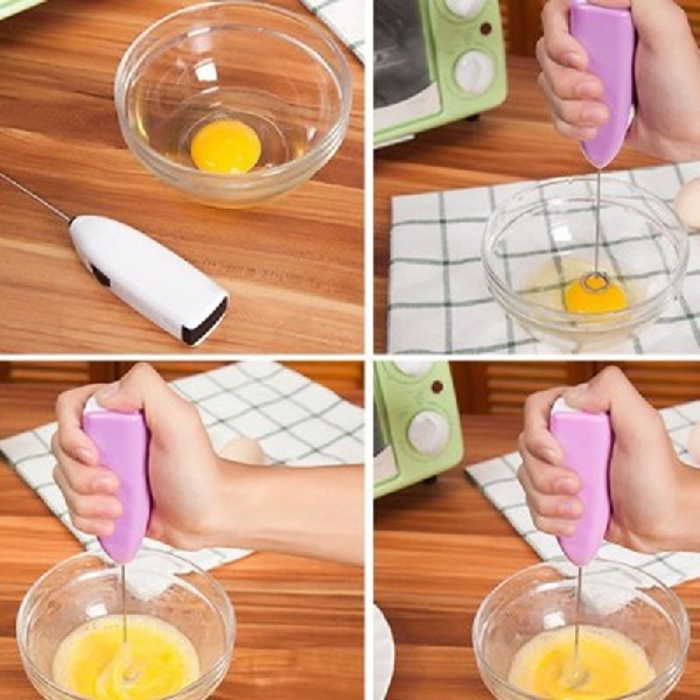 Electric Milk Frother Egg Beater