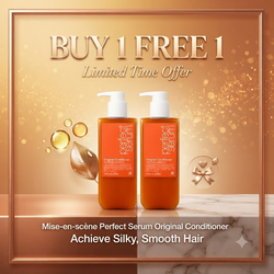 🔥Buy 1 Free 1 -MISE EN SCENE Perfect Original Conditioner/ក្រែមបន្ទន់សក់ - 680ml