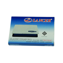 LANCER Stamp Pad Blue Color-1PC