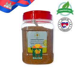 GOLD PALM NATURAL DRIED PALM SUGAR-500G / ស្ករត្នោតធម្មជាតិ