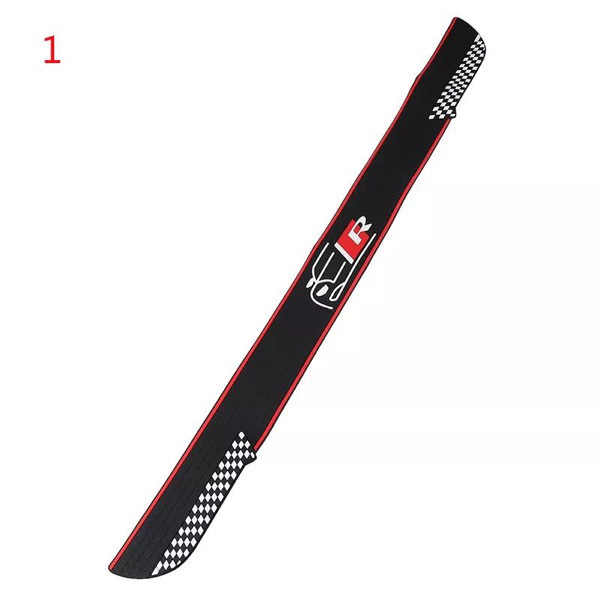 Black Auto Threshold Protection Anti Kick Strips 90CM 