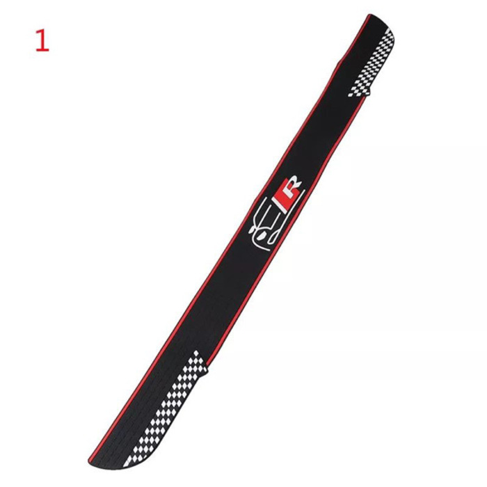 Black Auto Threshold Protection Anti Kick Strips 90CM 
