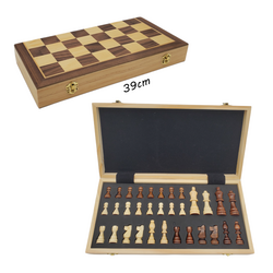 Wooden Chess Set Magnet 39cm
