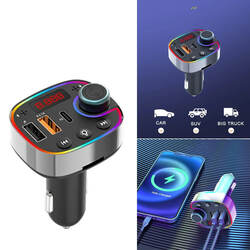 Car Bluetooth FM transmitter PD25W/QC3.0 ALS-A161 10226