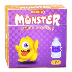 Recare Monster Purple Condom ស្រោមអនាម័យ បន្លា ស្វាយ (1pc)