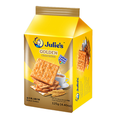 JULIE's Golden Crackers 125g