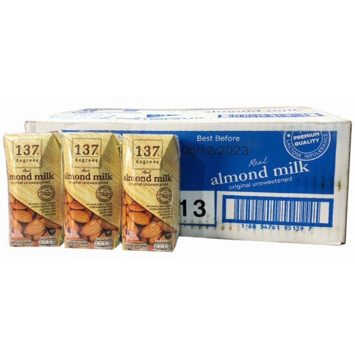 Almond Milk (USA) 137 Degrees 180ml - 36 Cartons