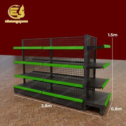 ឈុតកណ្តាលហាង (L1 + T2)  -សញ្ញាក្បាលនាគ-​ (ខ្នងសំណាញ់​)02.8m * 0.8m * 1.5m 4 Layers
