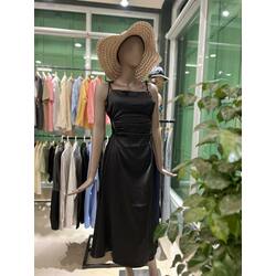 Black Satin Dress