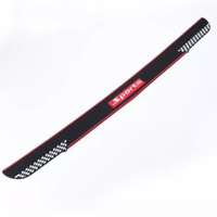 Black Auto Threshold Protection Anti Kick Strips 90CM 