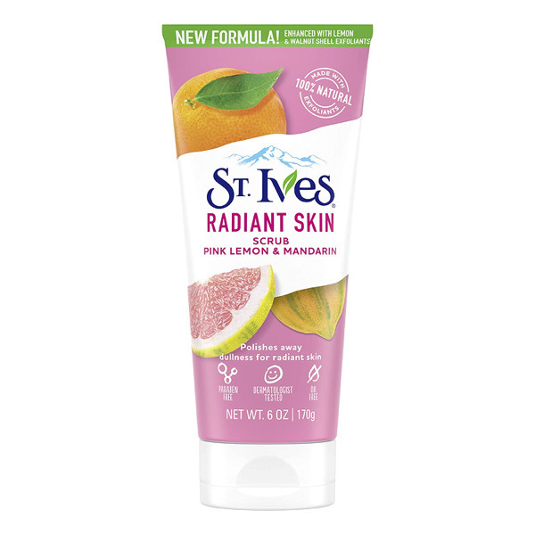 ST. Ives Radiant Skin Scrub Pink Lemon & Mandarin 170g