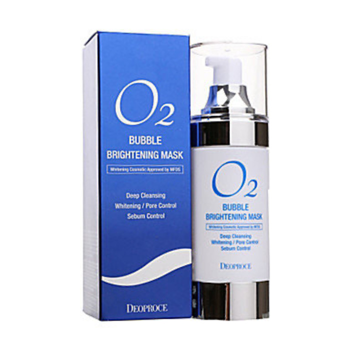 ម៉ាសមុខ Deoproce O2 Bubble Brightening Mask 100ml 