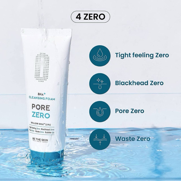 [ Be the Skin ] BHA+ Pore Zero Cleansing Foam