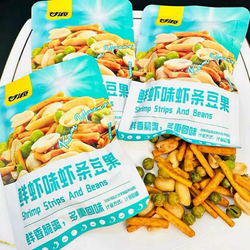 Mixed Bean and Shrim Strips-30G