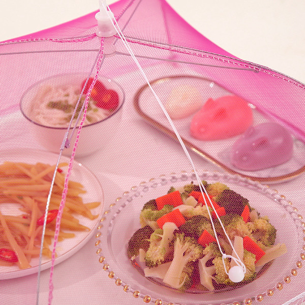 Foldable Food Cover 44cm 1PC - Random Color