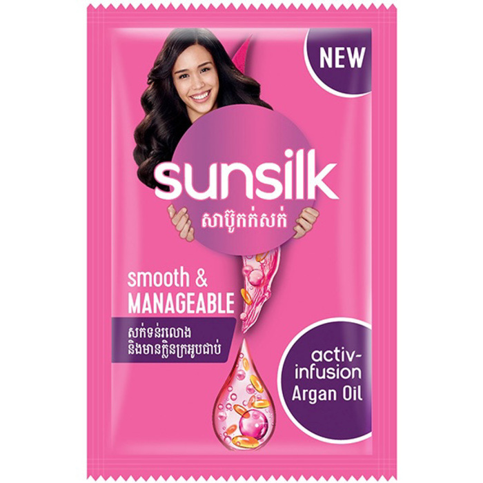 Sunsilk Smooth and Manageable 6ml - 60 Packets 