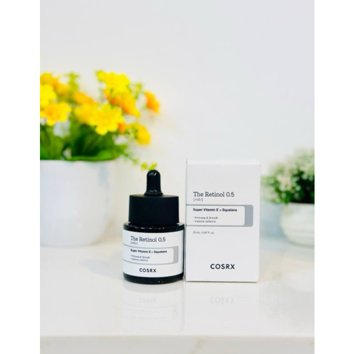 Cosrx The retinol 0.5 [oil ]Super Vitamin E + Squalane 