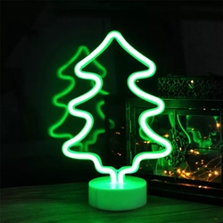 Christmas Tree Neon Light 9cm x 12cm