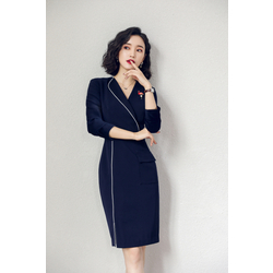 Women Dress - Dark Blue