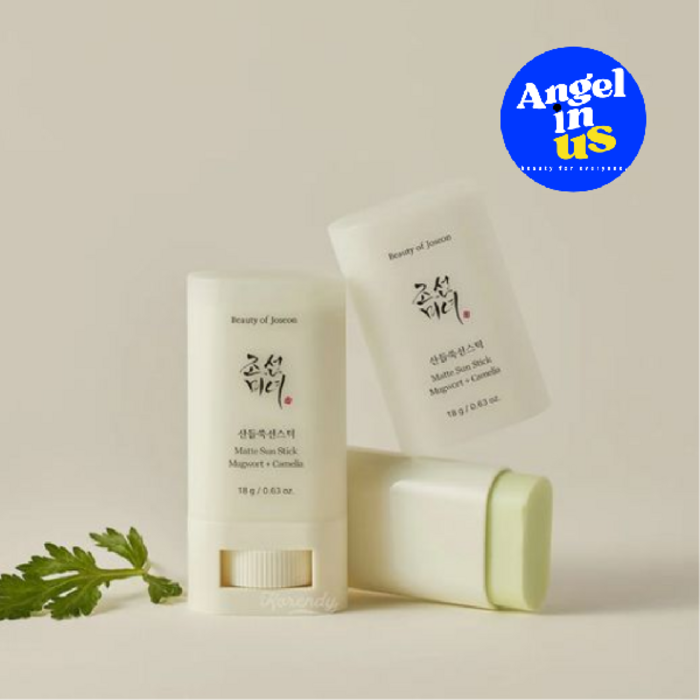 BEAUTY OF JOSEON Matte Sun Stick: Mugwort + Camilia 18g