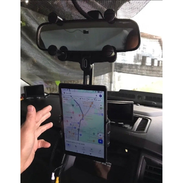 ជើងចាប់ទូរស័ព្ទ ជាមួយកញ្ចក់ឡាន