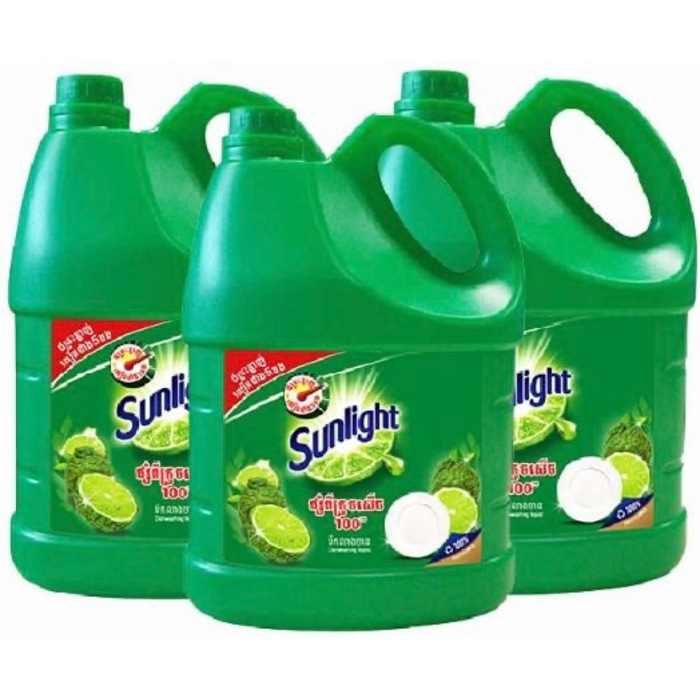 Sunlight Green 3.5kg - 3 Bottles 