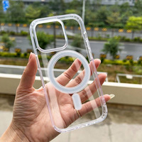 EP15-ស្រោមថ្លា Acrylic កង ស wireless MagSafe 