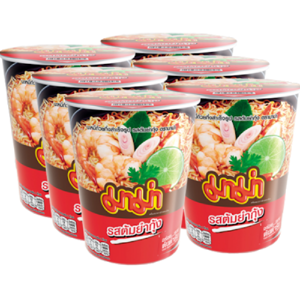 MAMA Cup Instant Noodle Tom Yum 60g
