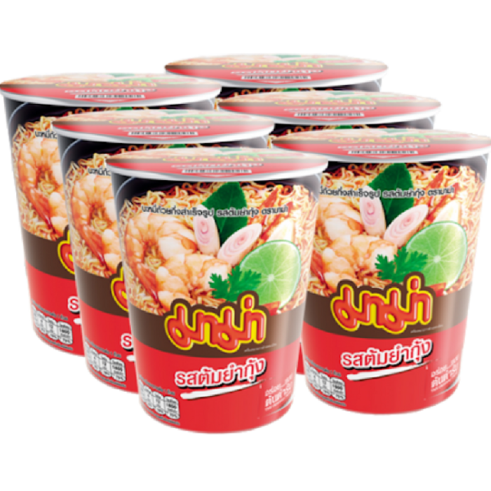 MAMA Cup Instant Noodle Tom Yum 60g
