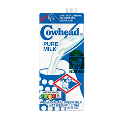 COWHEAD UHT PURE MILK-1L