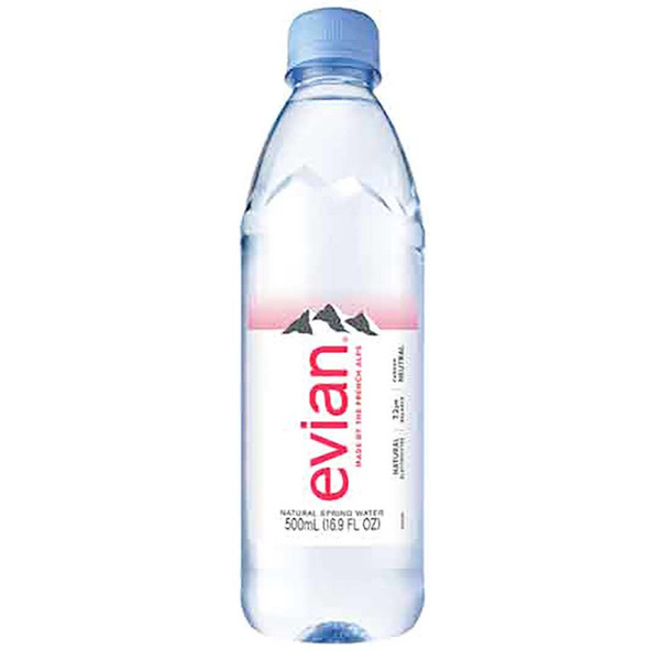 Evian Pet Prestige Natural Mineral Water-500ml