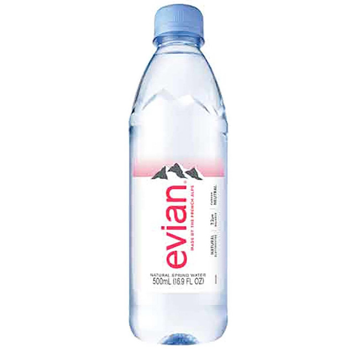 Evian Pet Prestige Natural Mineral Water-500ml
