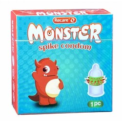 Recare Monster Sea Condom ស្រោមអនាម័យ បន្លា ទឹកសមុទ្ទ (1pc)