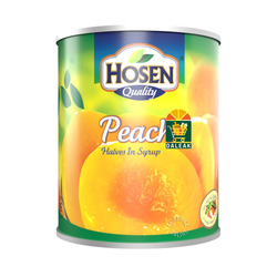 HOSEN PEACH HALVES-825G