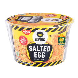 NISSIN IRVINS SALTED EGG NOODLES-100G/មីគោកពងទាប្រៃ