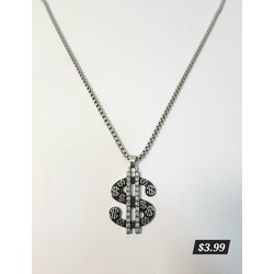  Dollar  Pendant Necklace