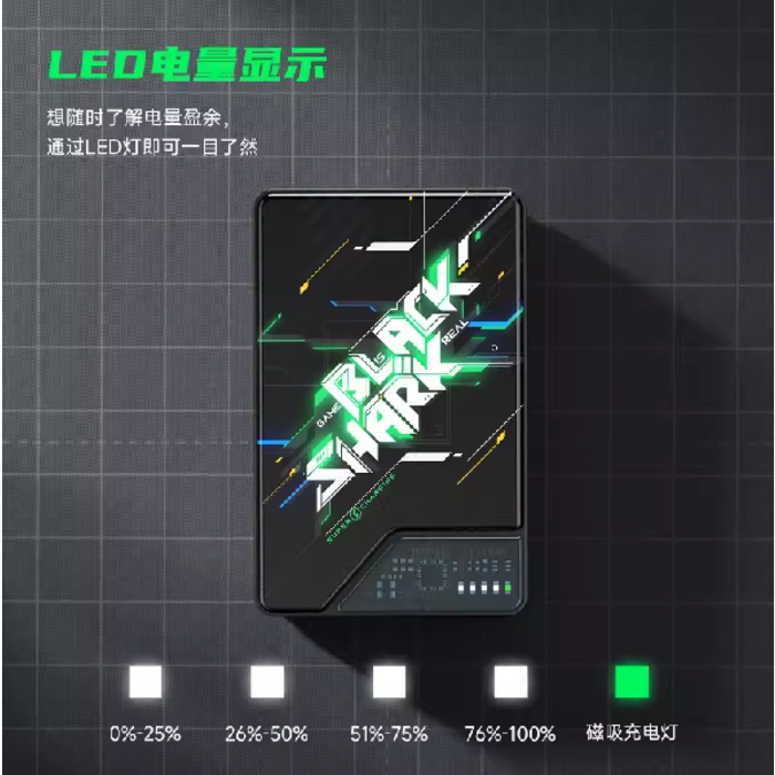 Black Shark Power Bank 10000mAh PD 22.5W (without Wireless Charge)