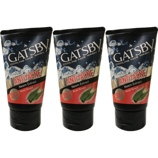 Gatsby Anti-Acne Foam 100g - 3 Bottles 