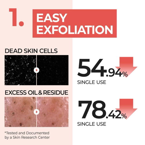 Numbuzin 4 Pore zero peeled egg toner Pad 