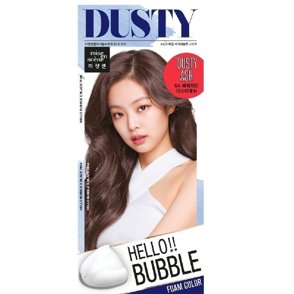 ថ្នាំកក់ប្តូរពណ៌ ​MISE EN SCENE Hello Bubble Dusty 