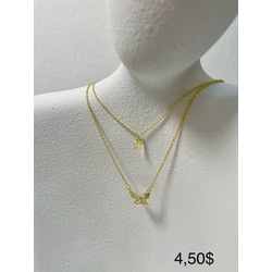 Butterfly​ Charm Layered Necklace