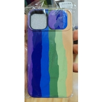 iPhone 11 Pro Max 2 Layers Rainbow Phone Case
