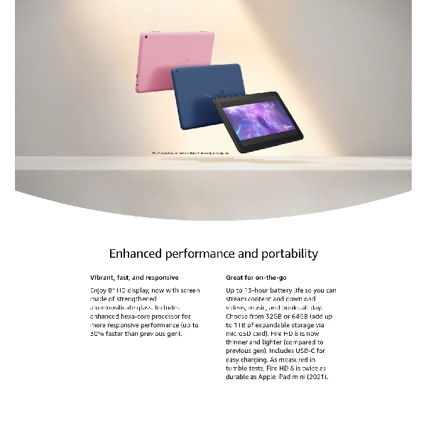 Amazon Fire HD 8 Tablet